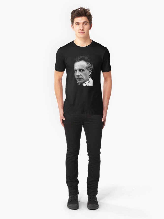 Alternate view of Bela Bartok - Brilliant 20th Century Composer Slim Fit T-Shirt