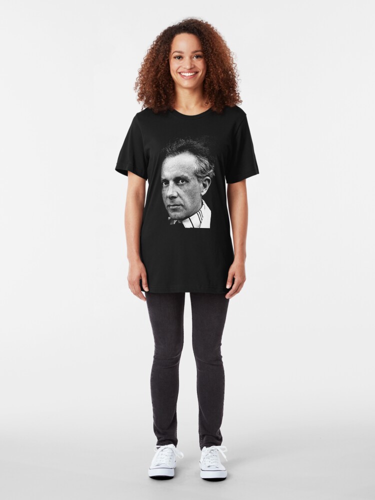 Alternate view of Bela Bartok - Brilliant 20th Century Composer Slim Fit T-Shirt