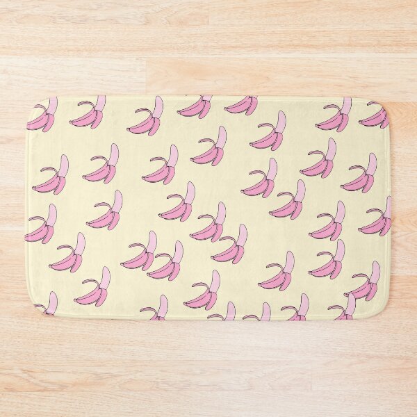 Item preview, Cute pink bananas pattern designed and sold by kapotka.