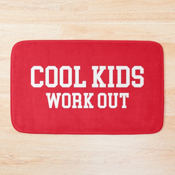 Item preview, Cool Kids Work Out Gym Quote designed and sold by quarantine81.