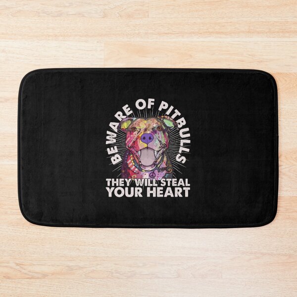 Item preview, Pitbull Lover Gift, Beware of Pitbulls They Will Steal Your Heart designed and sold by SerenaBliss.