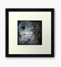 Love Bullets: January Framed Print