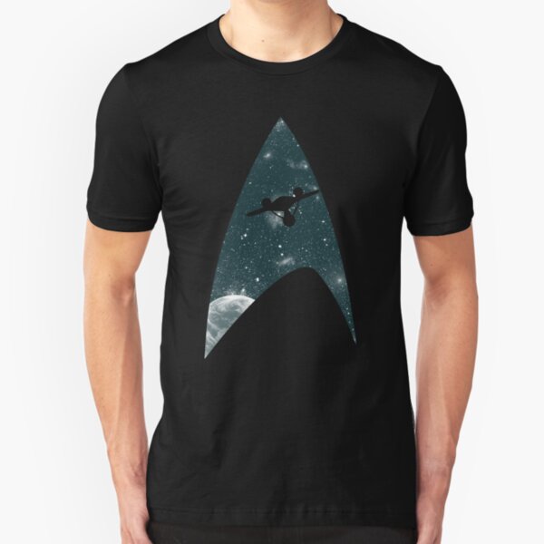 Space the final frontier Slim Fit T-Shirt