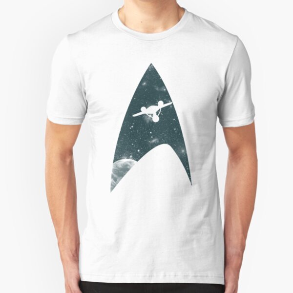 Space the final frontier Slim Fit T-Shirt