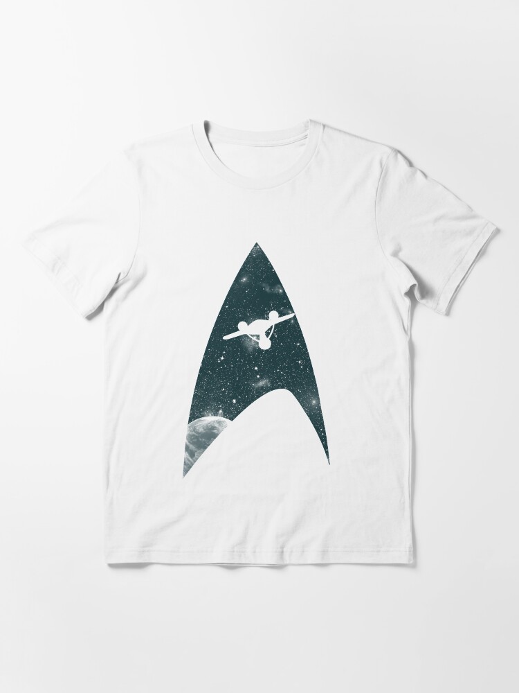 Alternate view of Space the final frontier Essential T-Shirt