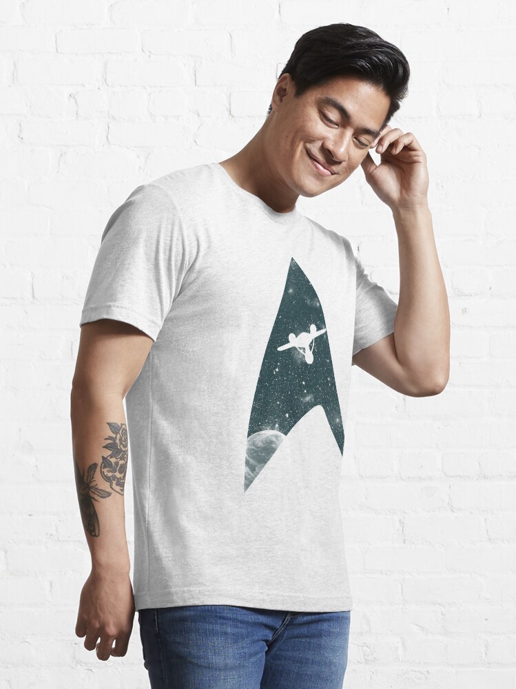 Alternate view of Space the final frontier Essential T-Shirt