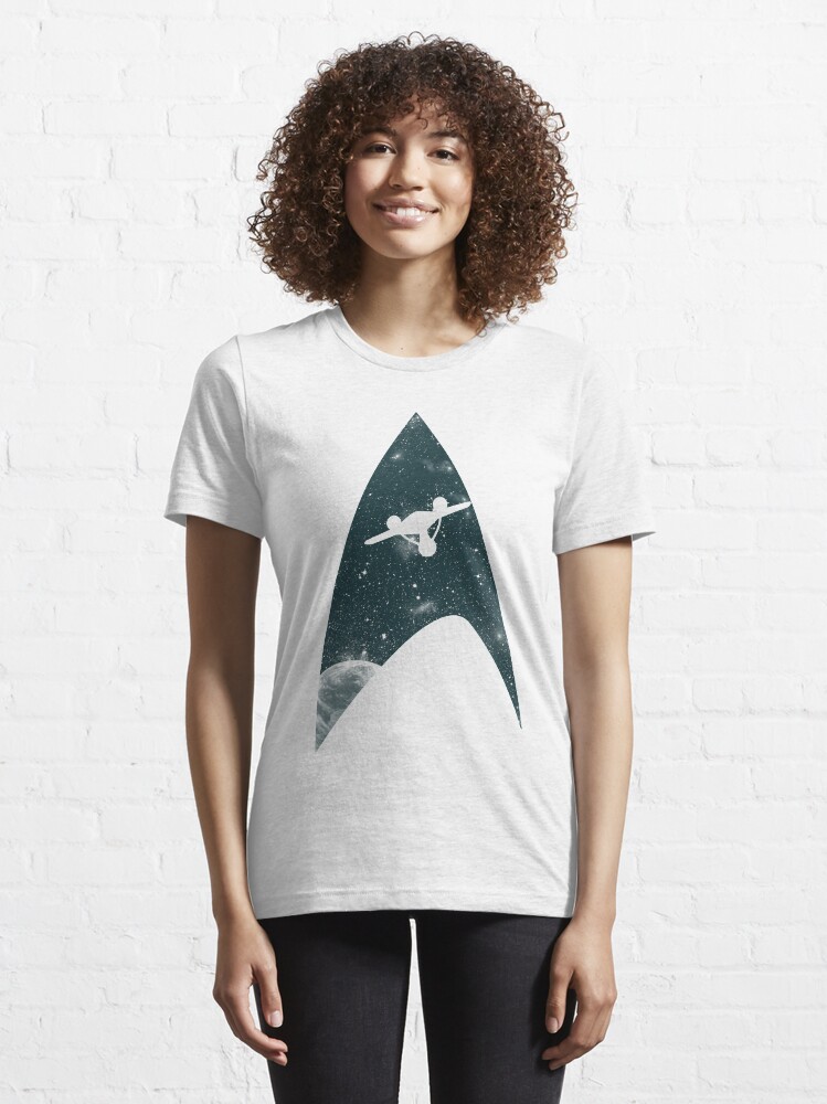 Alternate view of Space the final frontier Essential T-Shirt