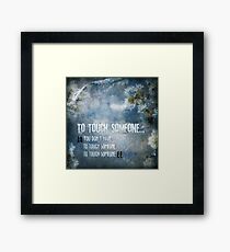 Love Bullets: March Framed Print