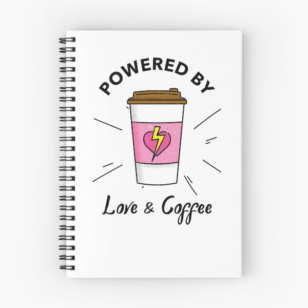 Item preview, Powered By Love & Coffee designed and sold by SerenaBliss.