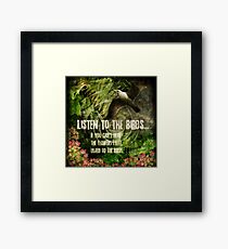 Love Bullets: August Framed Print