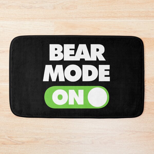 Item preview, Bear Mode ON Funny Sports Saying designed and sold by elhefe.