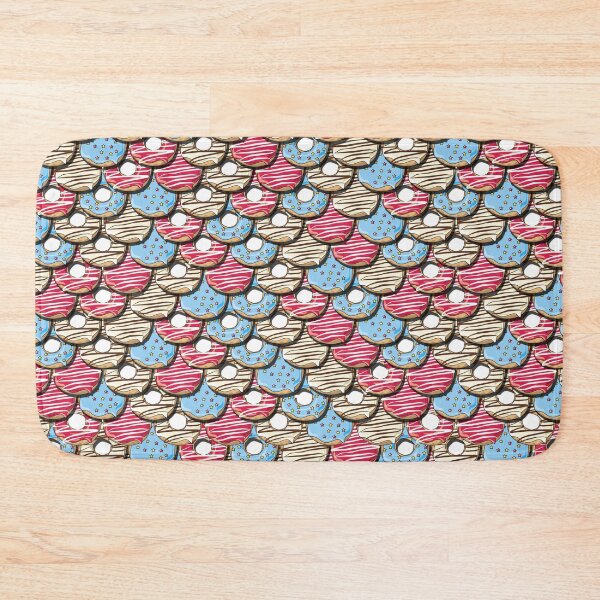 Item preview, Red White and Blue Donut Pattern designed and sold by MaplewoodMerch.