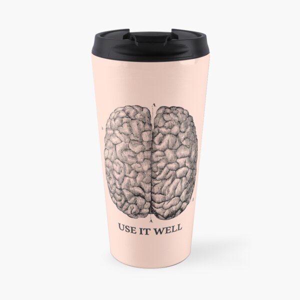 Use it well - Brain Travel Mug