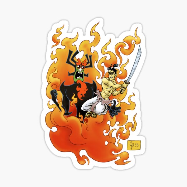 Battle the acient evil Sticker