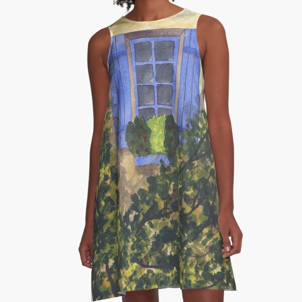The Blue Window A-Line Dress