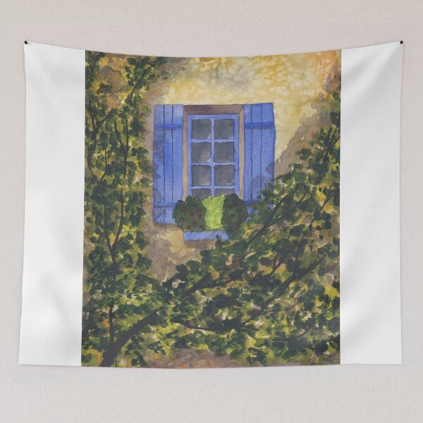 Item preview, The Blue Window designed and sold by jamesknightsart.