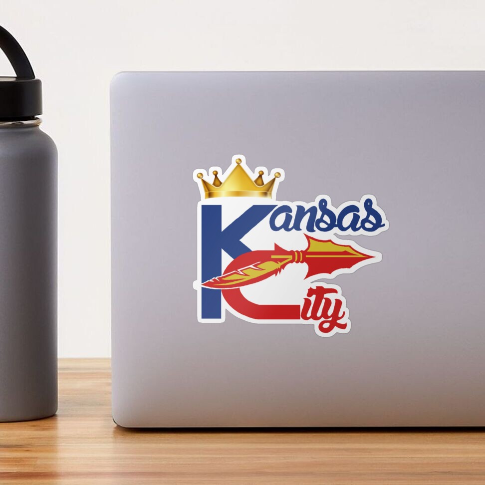 Kansas City Sports Hybrid Fan Gift design Sticker for Sale by JG0024