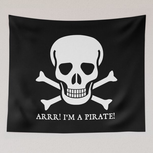 Item preview, Arrr!  I'm A Pirate designed and sold by Styled Vintage.