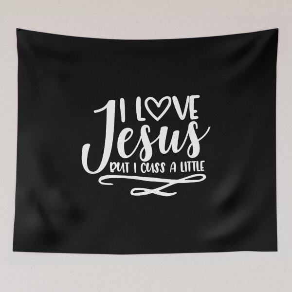 Item preview, INSPIRATIONAL CHRISTIAN BIBLE VERSE graphic FUNNY I LOVE JESUS designed and sold by rdorsey8.