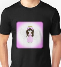 Angel in Pink Anime Unisex T-Shirt