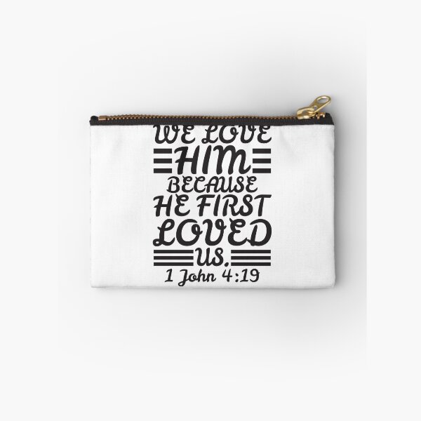 Item preview, 1 John 4:19 designed and sold by plushism.