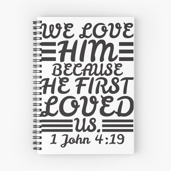 Item preview, 1 John 4:19 designed and sold by plushism.