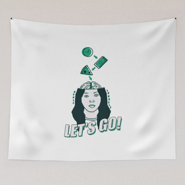 Item preview, april ludgate, time is money, money is pizza, pizza is wisdom come on designed and sold by tiquismiquis.