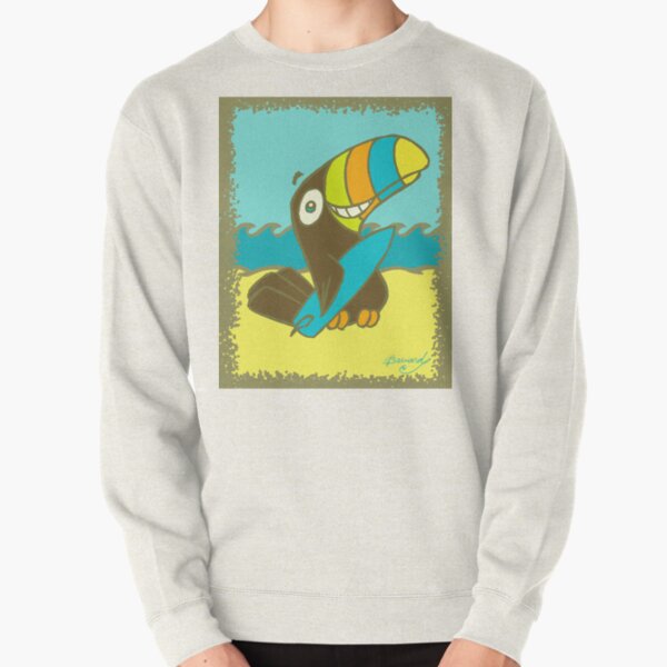 Surfin' Toucan! Pullover Sweatshirt
