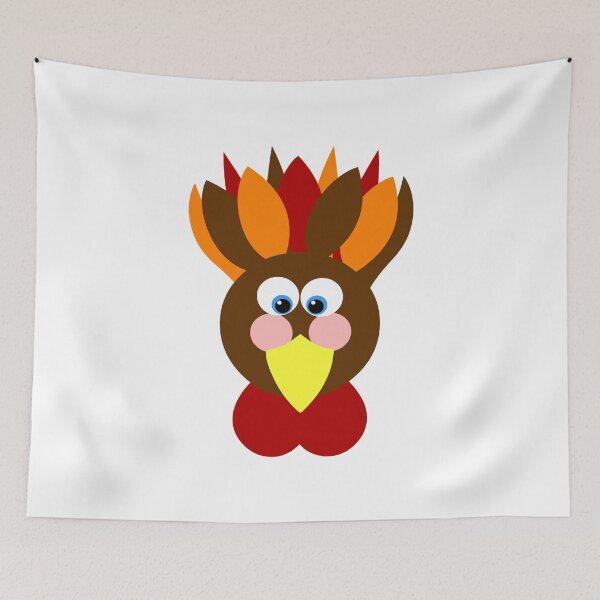 Item preview, Cute Turkey Bird With Blush  designed and sold by Oirabot.
