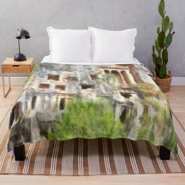 Item preview, Fethiye Ancient Lycian Tombs Watercolor designed and sold by taiche.