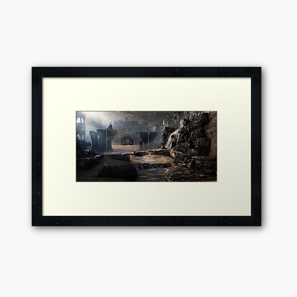Erebos Framed Art Print