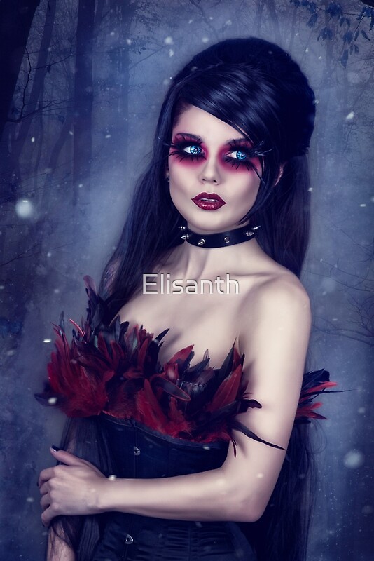 Gothic Style Portrait Of Blind Mag By Elisanth Redbubble 4433