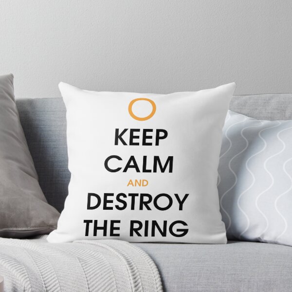 Item preview, Keep calm and destroy the ring designed and sold by ggwp.