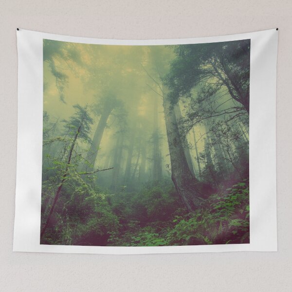 Item preview, Foggy Green Lush Forest designed and sold by Hvll1116.