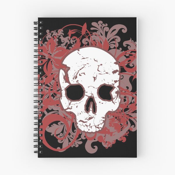 Item preview, Skull Flourish designed and sold by Styled Vintage.