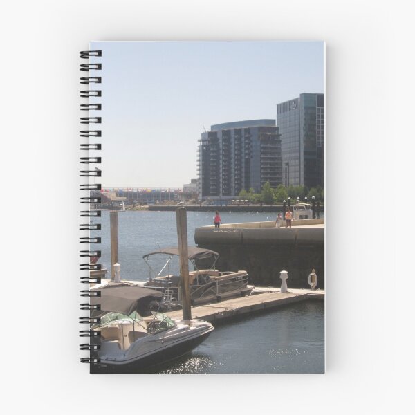 Item preview, Look to the Docks of Boston Harbor designed and sold by KOKeefeArt.