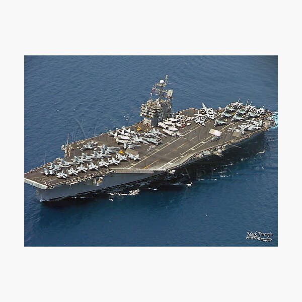 Item preview, USS JFK Aerial designed and sold by Mark Farrugia.