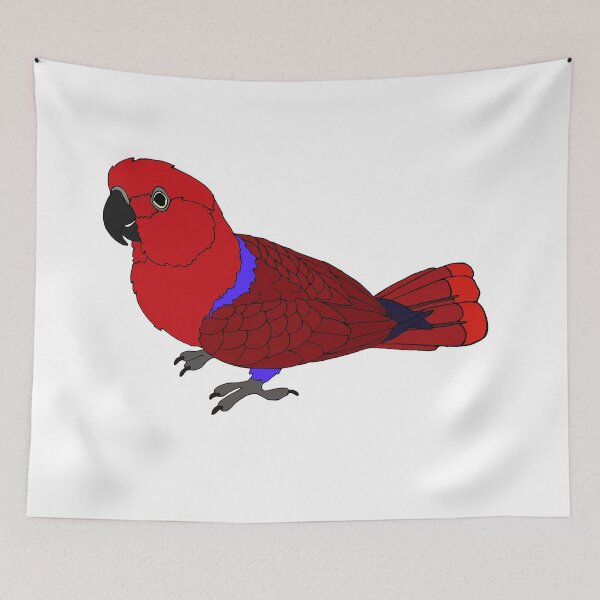 Item preview, Eclectus Parrot designed and sold by nolessjess.