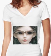 Alice Women's Fitted V-Neck T-Shirt