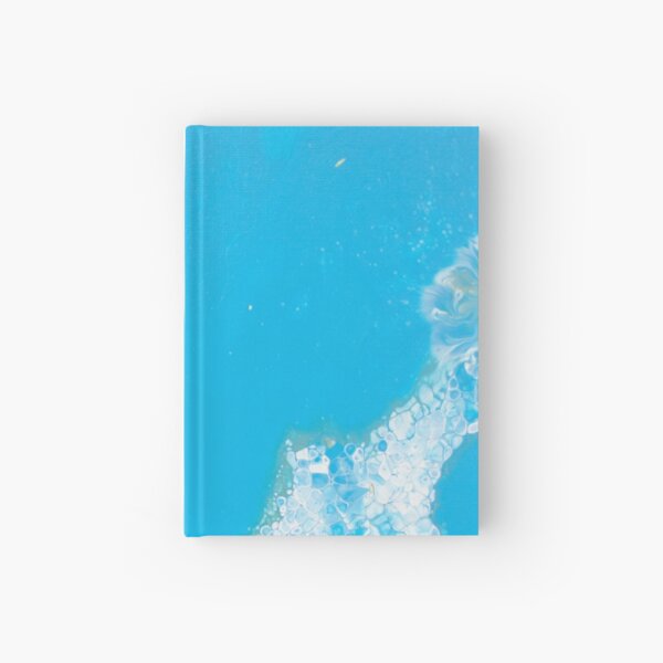Eye of The Ocean - Abstract Acrylic Painting Hardcover Journal