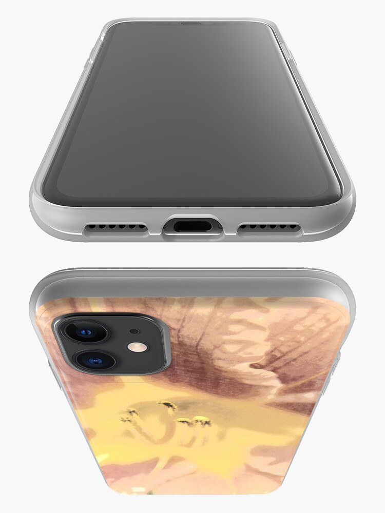 Alternative Ansicht von Orange asiatische Lilie Sketch1 iPhone-Hülle & Cover