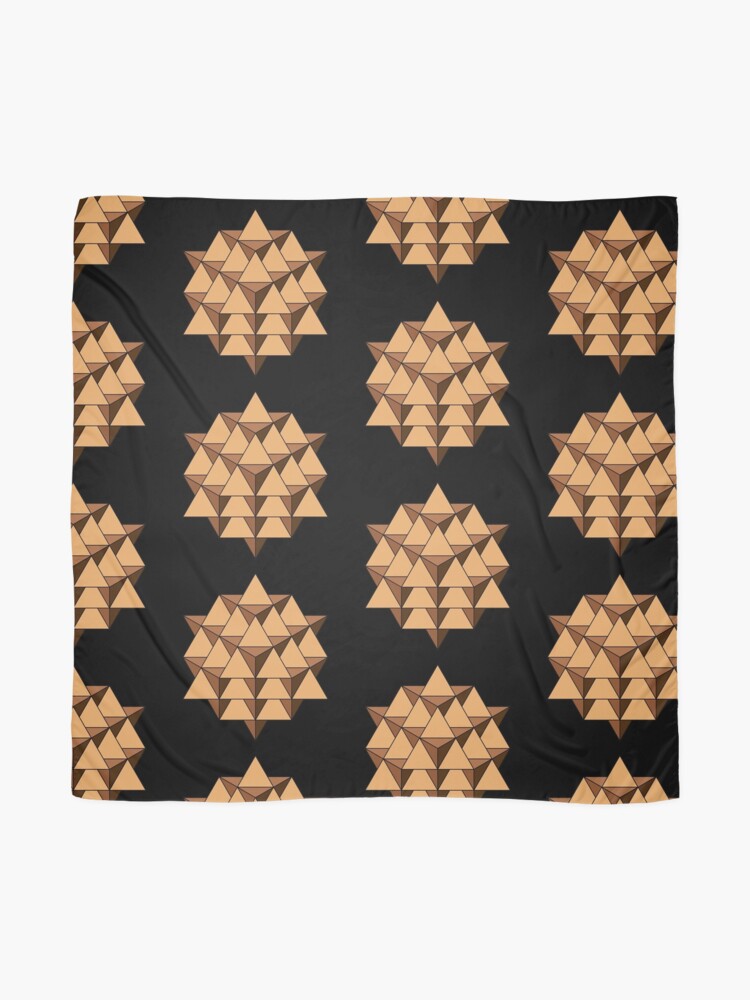 Alternate view of 64 Tetrahedron 001 Scarf