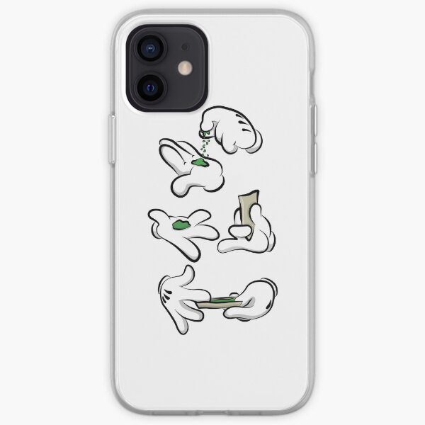 Weed Time Hands iPhone Soft Case