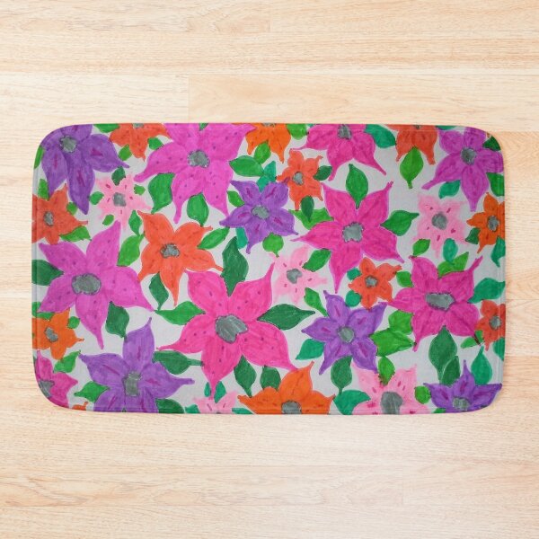 Item preview, Colorful Spring Floral Garden Print designed and sold by DanielleGensler.