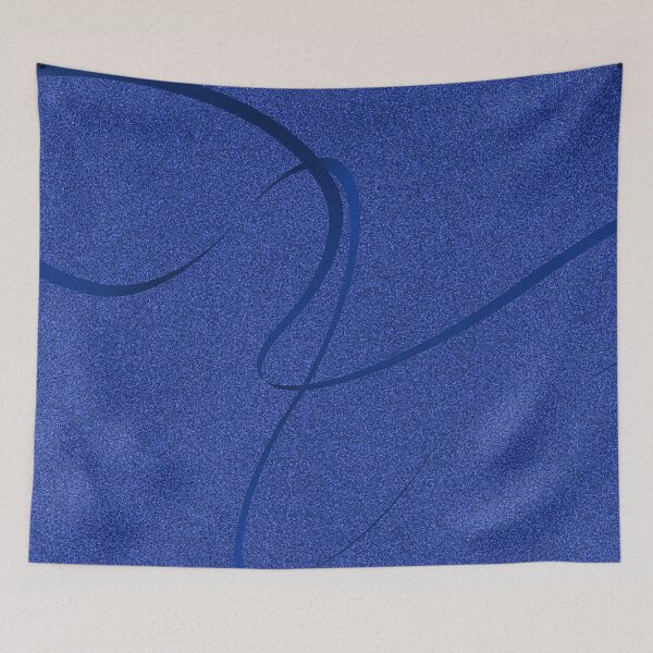 Item preview, Ribbons on blue glitter print designed and sold by Jamcolors.