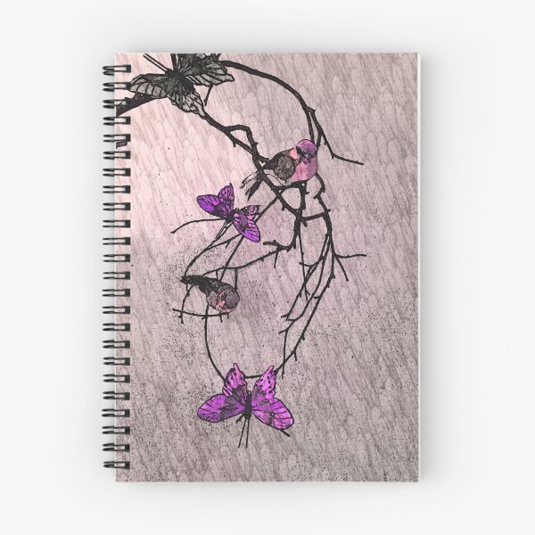 Item preview, Nature's message (purples) designed and sold by OllieandQuinn.