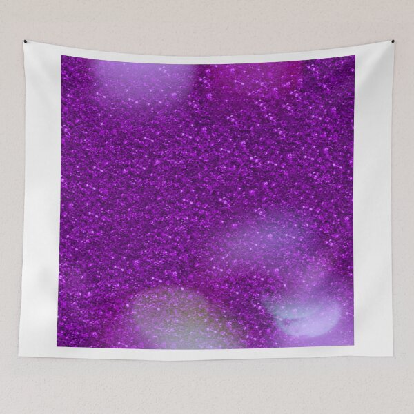 Item preview, purple glitter bokeh designed and sold by Jamcolors.