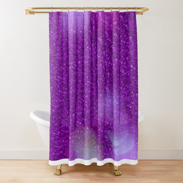 Item preview, purple glitter bokeh designed and sold by Jamcolors.