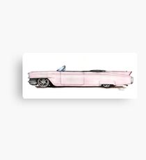 1964 Custom Pink Cadillac Canvas Print