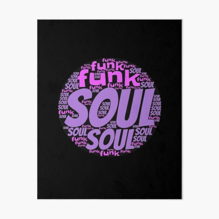 Funk and Soul Music word art